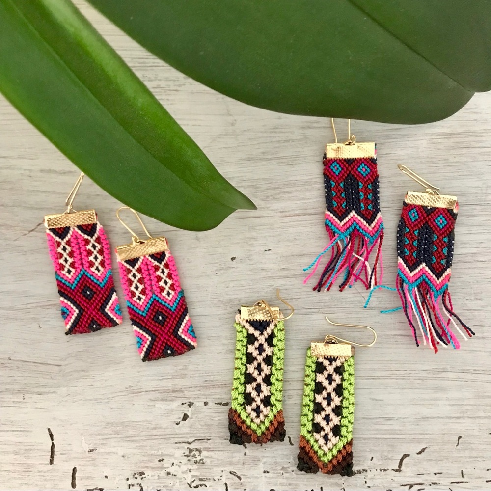 Habdmade Colorful Earrings